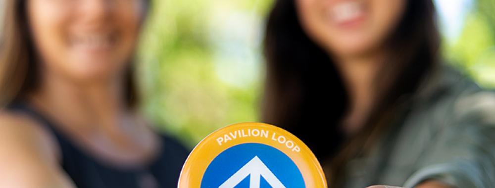 healthy uc davis team with markers for walking loop project
