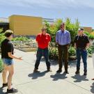 uc davis Learning by Leading visit from Excelerate Foundation